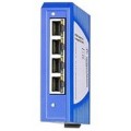 Коммутатор Unmanaged Ethernet Switches Industrial, fanless Fast/Gigabit PoE Injector, PoE/PoE+ (IEEE 802.3at), 30W (25.5W at load) pe